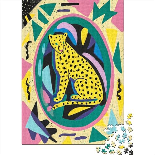 Jaguar im ovalen Spiegel 38x26cm/1000pcs Puzzles, Die Für Erwachsene Und Personen Ab 14 Jahren Geeignet Sind Jaguar im ovalen Spiegel 38x26cm/1000pcs Puzzles, Die Für Erwachsene Und Personen Ab 14 Jahren Geeignet Sind von kaiyun