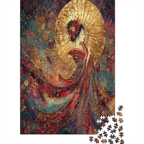 Japanische Geisha Dance 70x50cm/1000pcs Schwer Puzzle Lernspiel Impossible Herausforderung Spielzeug Für Erwachsene Kinder Japanische Geisha Dance 70x50cm/1000pcs Schwer Puzzle Lernspiel Impossible Herausforderung Spielzeug Für Erwachsene Kinder von kaiyun