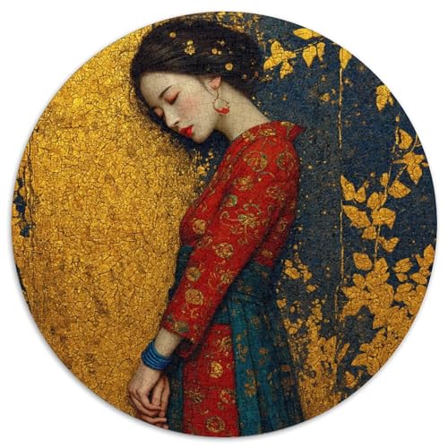 Japanische Geisha im traditionellen Kimono Puzzle 1000pcs (67.5x67.5cm) Erwachsene Puzzle,Home Decor von kaiyun