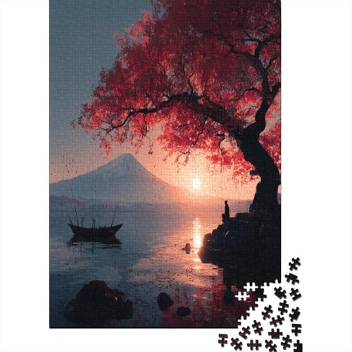 Japanische Landschaft 70x50cm/1000pcs Puzzle, Lernspiel Impossible Herausforderungsspielzeug Für Erwachsene Teenager von kaiyun