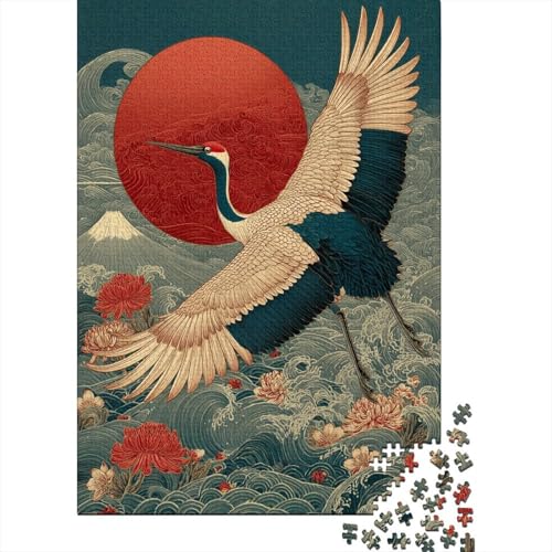 Japanischer Vogel Meereswellen und Pflaumenblüten Puzzle 1000 Teile Für Erwachsene, Lernspiele, Heimdekoration38x26cm/1000pcs Japanischer Vogel Meereswellen und Pflaumenblüten Puzzle 1000 Teile Für Erwachsene, Lernspiele, Heimdekoration38x26cm/1000pcs von kaiyun
