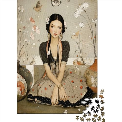 Junge Frau Rätsel Für Erwachsene |Helle Vase| Familienspaß-Puzzles 38x26cm/1000pcs Junge Frau Rätsel Für Erwachsene |Helle Vase| Familienspaß-Puzzles 38x26cm/1000pcs von kaiyun