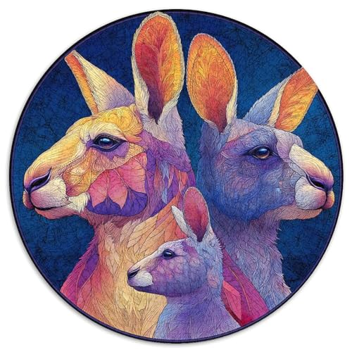 Känguru-Farbelemente Rätsel Für Erwachsene || 1000pcs (67.5x67.5cm) Puzzles Lernspiele Home Decor von kaiyun