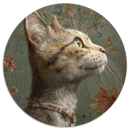 ,Katze,1000pcs (67.5x67.5cm),DIY-Puzzle Für Erwachsene von kaiyun