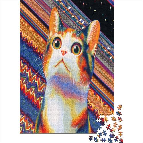 Katze 70x50cm/1000pcs Schwer Puzzle Lernspiel Impossible Herausforderung Spielzeug Für Erwachsene Kinder Katze 70x50cm/1000pcs Schwer Puzzle Lernspiel Impossible Herausforderung Spielzeug Für Erwachsene Kinder von kaiyun