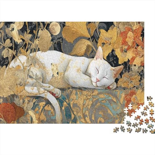 Katze Rätsel Für Erwachsene |3D-Rendering-Stil| 1000pcs (75x50cm) Puzzles Lernspiele Home Decor von kaiyun