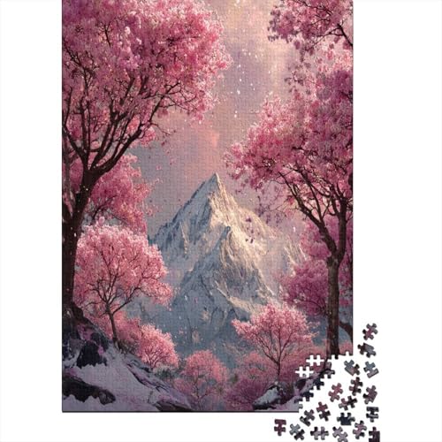 Kirschblüten-Schneeberg 38x26cm/1000pcs Puzzle, Lernspiel Impossible Herausforderungsspielzeug Für Erwachsene Teenager Kirschblüten-Schneeberg 38x26cm/1000pcs Puzzle, Lernspiel Impossible Herausforderungsspielzeug Für Erwachsene Teenager von kaiyun