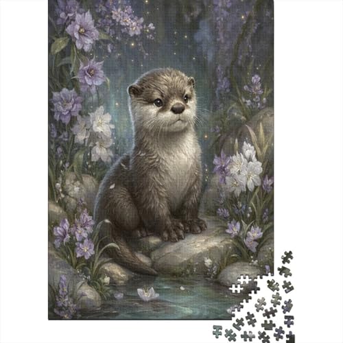 Kleiner Otter, Wildblumen Rätsel Für Erwachsene || 38x26cm/1000pcs Puzzles Lernspiele Home Decor Kleiner Otter, Wildblumen Rätsel Für Erwachsene || 38x26cm/1000pcs Puzzles Lernspiele Home Decor von kaiyun