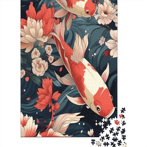 Koi,SeeRosa Gemusterte Nachhaltige Für Erwachsene Hochwertige Holzspielpuzzles 38x26cm/1000pcs Koi,SeeRosa Gemusterte Nachhaltige Für Erwachsene Hochwertige Holzspielpuzzles 38x26cm/1000pcs von kaiyun