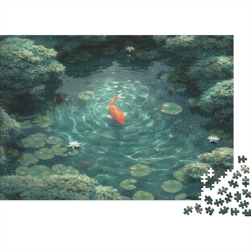 Koi 1000pcs (75x50cm) Puzzles, Die Für Erwachsene Und Personen Ab 14 Jahren Geeignet Sind Fisch von kaiyun