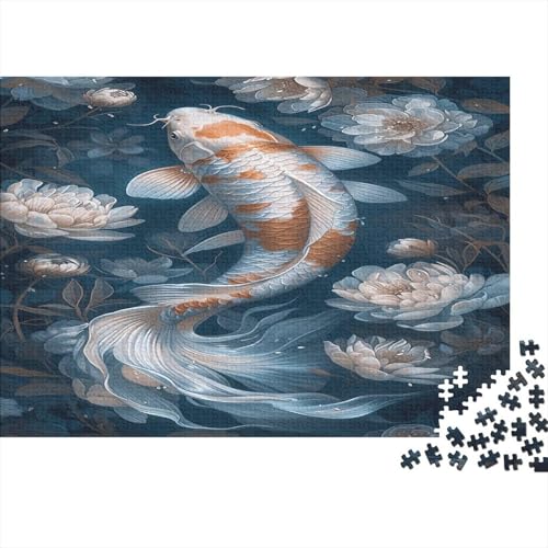 Koi 1000pcs (75x50cm) Puzzles, Die Für Erwachsene Und Personen Ab 14 Jahren Geeignet Sind Fisch von kaiyun
