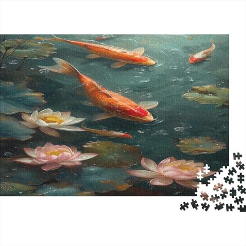 Koi 1000pcs (75x50cm) Puzzles, Die Für Erwachsene Und Personen Ab 14 Jahren Geeignet Sind Fisch von kaiyun