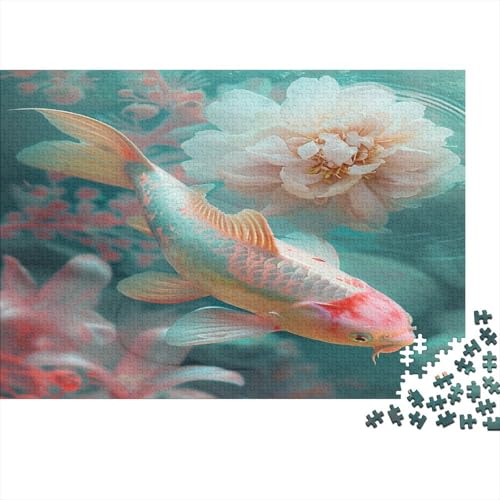Koi 1000pcs (75x50cm) Puzzles, Die Für Erwachsene Und Personen Ab 14 Jahren Geeignet Sind Fisch von kaiyun