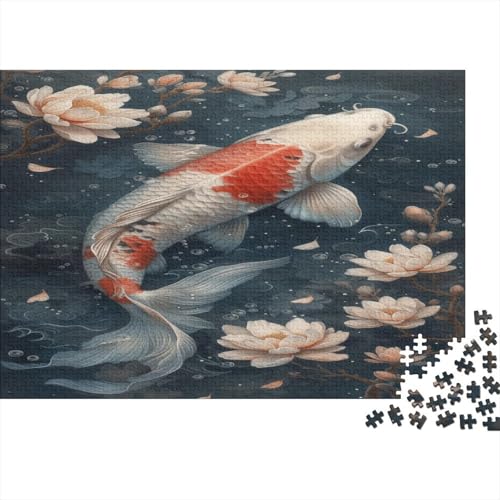 Koi 1000pcs (75x50cm) Puzzles, Die Für Erwachsene Und Personen Ab 14 Jahren Geeignet Sind Fisch von kaiyun