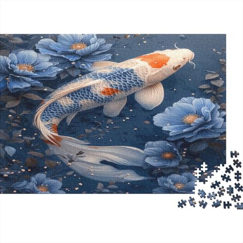 Koi 1000pcs (75x50cm) Puzzles, Die Für Erwachsene Und Personen Ab 14 Jahren Geeignet Sind Fisch von kaiyun