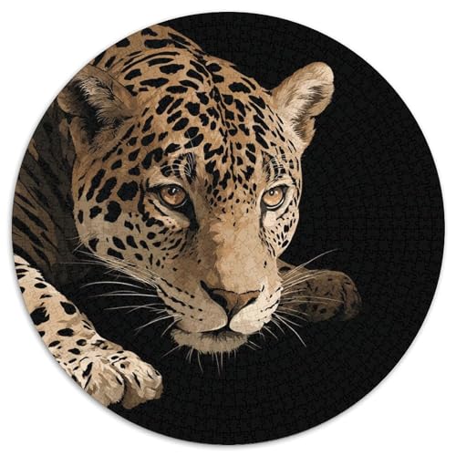 Krabbelnder Leopard 1000pcs (67.5x67.5cm) Puzzles, Die Für Erwachsene Und Personen Ab 14 Jahren Geeignet Sind von kaiyun