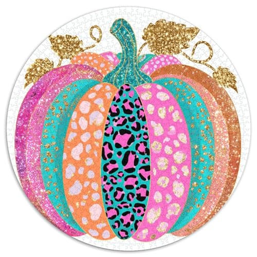 Kürbis Puzzle 1000pcs (67.5x67.5cm) Erwachsene Doodle-Stil Puzzle,Home Decor von kaiyun