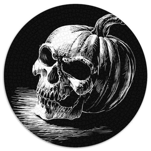 Kürbisschädel 1000pcs (67.5x67.5cm) Puzzle, Lernspiel Impossible Gotik Herausforderungsspielzeug Für Erwachsene Teenager von kaiyun