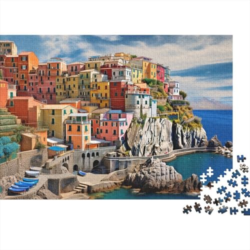 Küstenarchitektur 1000pcs (75x50cm) Puzzle, Lernspiel Impossible Herausforderungsspielzeug Für Erwachsene Teenager von kaiyun