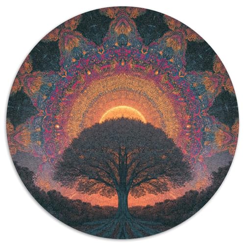 Lebensbaum 1000pcs (67.5x67.5cm) Puzzle, Lernspiel Impossible Herausforderungsspielzeug Für Erwachsene Teenager von kaiyun