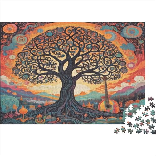 Lebensbaum 1000pcs (75x50cm) Puzzle, Lernspiel Impossible Herausforderungsspielzeug Für Erwachsene Teenager von kaiyun