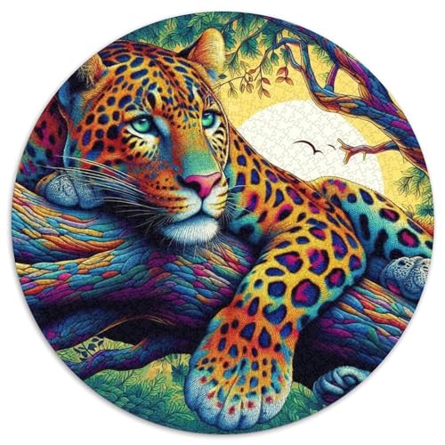Leopard 1000pcs (67.5x67.5cm) Puzzle, Lernspiel Impossible Moon Herausforderungsspielzeug Für Erwachsene Teenager von kaiyun