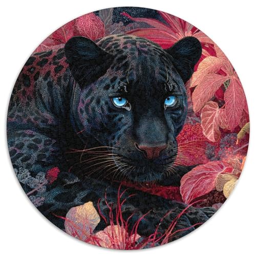 Leopard 1000pcs (67.5x67.5cm) Puzzle, Lernspiel Impossible Tropisch Pflanzen Herausforderungsspielzeug Für Erwachsene Teenager von kaiyun