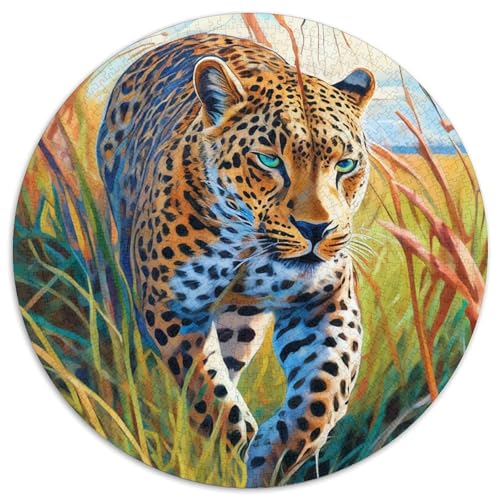 Leopard 1000pcs (67.5x67.5cm) Schwer Puzzle Lernspiel Impossible Wild Animals Herausforderung Spielzeug Für Erwachsene Kinder von kaiyun