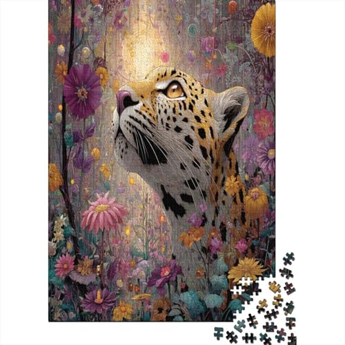 Leopard 70x50cm/1000pcs Schwer Puzzle Lernspiel Impossible Dschungelmuster Herausforderung Spielzeug Für Erwachsene Kinder Leopard 70x50cm/1000pcs Schwer Puzzle Lernspiel Impossible Dschungelmuster Herausforderung Spielzeug Für Erwachsene Kinder von kaiyun