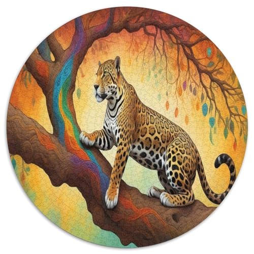 Leopard Rätsel Für Erwachsene |Forest| Familienspaß-Puzzles 1000pcs (67.5x67.5cm) von kaiyun