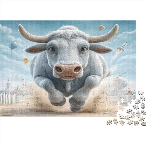 Let's Go, Kuh,Rätsel Für Erwachsene 1000pcs (75x50cm),Herausforderungsspiele von kaiyun
