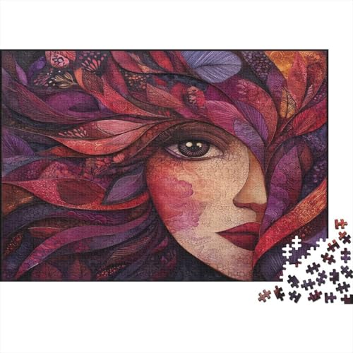 Lila Göttin 1000pcs (75x50cm) Puzzles, Die Für Erwachsene Und Personen Ab 14 Jahren Geeignet Sind von kaiyun