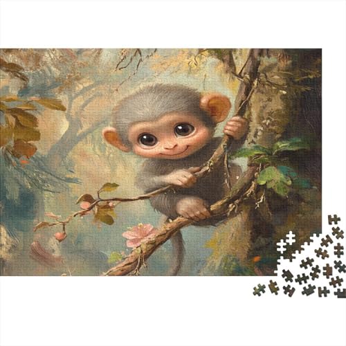 Little AFFE 1000pcs (75x50cm) Puzzles, Die Für Erwachsene Und Personen Ab 14 Jahren Geeignet Sind Dense Wald von kaiyun