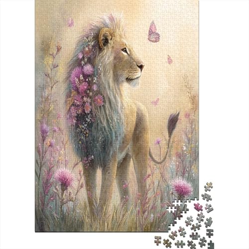 Löwe 38x26cm/1000pcs Puzzles, Die Für Erwachsene Und Personen Ab 14 Jahren Geeignet Sind WildBlumes Butterflies Löwe 38x26cm/1000pcs Puzzles, Die Für Erwachsene Und Personen Ab 14 Jahren Geeignet Sind WildBlumes Butterflies von kaiyun