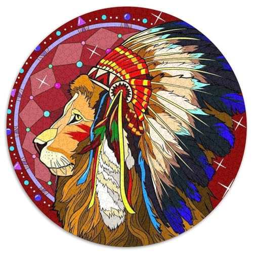 Löwe Rätsel Für Erwachsene || Familienspaß-Puzzles 1000pcs (67.5x67.5cm) von kaiyun