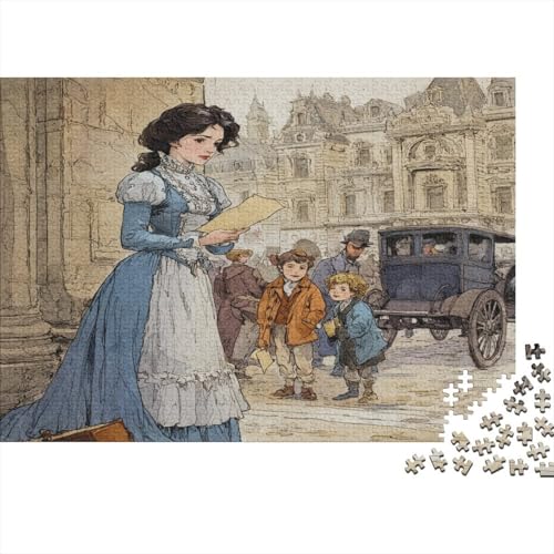 Londoner Architektur des 20. Jahrhunderts Puzzle 1000pcs (75x50cm) Erwachsene Junge Frau Puzzle,Home Decor von kaiyun