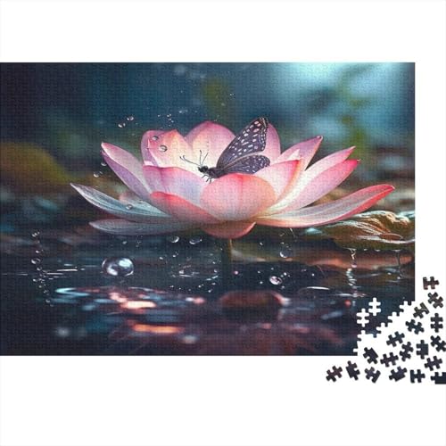 Lotus 1000pcs (75x50cm) Puzzles, Die Für Erwachsene Und Personen Ab 14 Jahren Geeignet Sind Schmetterling von kaiyun