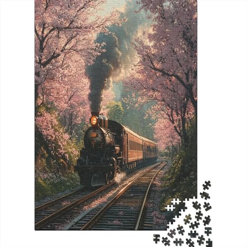 Lovely Zug in Spring Schöne Landschaft Puzzle 1000 Teile Für Erwachsene, Lernspiele, Heimdekoration38x26cm/1000pcs Lovely Zug in Spring Schöne Landschaft Puzzle 1000 Teile Für Erwachsene, Lernspiele, Heimdekoration38x26cm/1000pcs von kaiyun