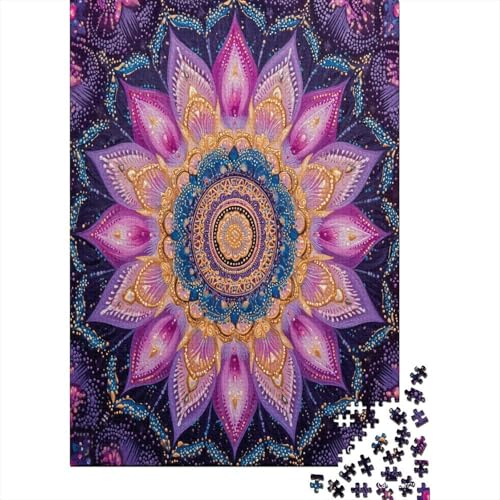 Mandala Blume 38x26cm/1000pcs Puzzle, Lernspiel Impossible Kosmisches Licht Herausforderungsspielzeug Für Erwachsene Teenager Mandala Blume 38x26cm/1000pcs Puzzle, Lernspiel Impossible Kosmisches Licht Herausforderungsspielzeug Für Erwachsene Teenager von kaiyun