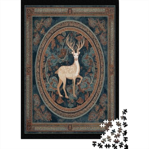 Mandala Floating Hirsch1000 Teile: Unmögliches Puzzle Für Erwachsene, Spiele, Geschenke, Kinder, Herausforderungs38x26cm/1000pcs Mandala Floating Hirsch1000 Teile: Unmögliches Puzzle Für Erwachsene, Spiele, Geschenke, Kinder, Herausforderungs38x26cm/1000pcs von kaiyun
