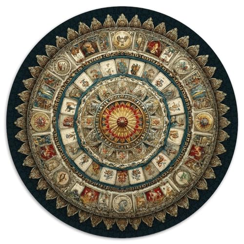 Mandala-Muster Puzzle 1000pcs (67.5x67.5cm) Erwachsene Puzzle,Home Decor von kaiyun