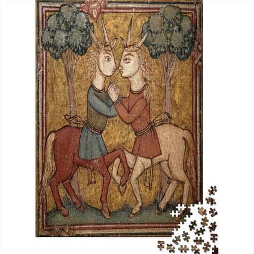 Medieval-Style Centaur 70x50cm/1000pcs Puzzles, Die Für Erwachsene Und Personen Ab 14 Jahren Geeignet Sind Medieval-Style Centaur 70x50cm/1000pcs Puzzles, Die Für Erwachsene Und Personen Ab 14 Jahren Geeignet Sind von kaiyun