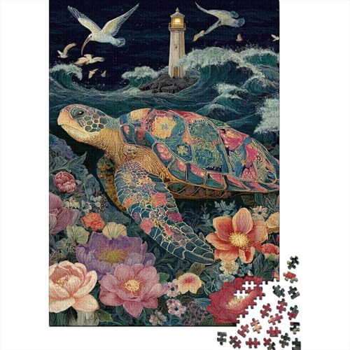 Meeresschildkröte, Blumen, tiefblaue Wellen Puzzle 1000 Teile, Lernspiel, Unmöglich, Anspruchsvolles Spielzeug Für Erwachsene Und Kinder Ab 14 Jahren 38x26cm/1000pcs Meeresschildkröte, Blumen, tiefblaue Wellen Puzzle 1000 Teile, Lernspiel, Unmöglich, Anspruchsvolles Spielzeug Für Erwachsene Und Kinder Ab 14 Jahren 38x26cm/1000pcs von kaiyun