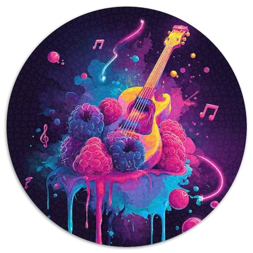 Mit Neonfarben und Notenelementen Puzzle 1000 Teile, Lernspiel, Unmöglich, Anspruchsvolles Spielzeug Für Erwachsene Und Kinder Ab 14 Jahren 1000pcs (67.5x67.5cm) von kaiyun
