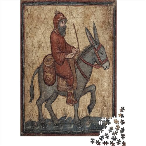 Mittelalterliche Darstellung eines Maultiers, Gemusterte Nachhaltige Für Erwachsene Hochwertige Holzspielpuzzles 70x50cm/1000pcs Mittelalterliche Darstellung eines Maultiers, Gemusterte Nachhaltige Für Erwachsene Hochwertige Holzspielpuzzles 70x50cm/1000pcs von kaiyun
