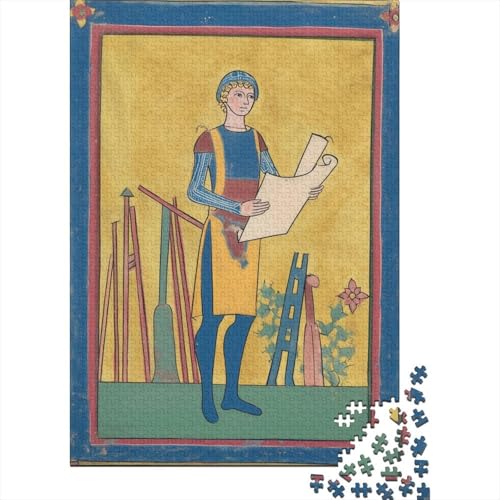 Mittelalterliche Handschrift 38x26cm/1000pcs Puzzles, Die Für Erwachsene Und Personen Ab 14 Jahren Geeignet Sind Architetto Maschio Mittelalterliche Handschrift 38x26cm/1000pcs Puzzles, Die Für Erwachsene Und Personen Ab 14 Jahren Geeignet Sind Architetto Maschio von kaiyun