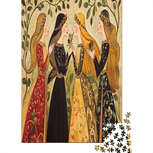 Mittelalterliche Handschrift 38x26cm/1000pcs Schwer Puzzle Lernspiel Impossible Moderne, aristokratische Frau Herausforderung Spielzeug Für Erwachsene Kinder Mittelalterliche Handschrift 38x26cm/1000pcs Schwer Puzzle Lernspiel Impossible Moderne, aristokratische Frau Herausforderung Spielzeug Für Erwachsene Kinder von kaiyun