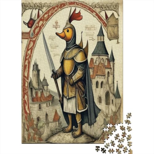 Mittelalterliche Illustrationen Rätsel Für Erwachsene || 70x50cm/1000pcs Puzzles Lernspiele Home Decor von kaiyun