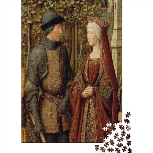Mittelalterliche Malerei Rätsel Für Erwachsene |A Man and A Frau| Familienspaß-Puzzles 38x26cm/1000pcs Mittelalterliche Malerei Rätsel Für Erwachsene |A Man and A Frau| Familienspaß-Puzzles 38x26cm/1000pcs von kaiyun