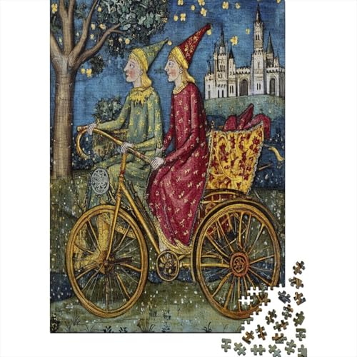 Mittelalterlicher Barde Puzzle 1000 Teile, Lernspiel, Unmöglich Tandem, Anspruchsvolles Spielzeug Für Erwachsene Und Kinder Ab 14 Jahren 38x26cm/1000pcs Mittelalterlicher Barde Puzzle 1000 Teile, Lernspiel, Unmöglich Tandem, Anspruchsvolles Spielzeug Für Erwachsene Und Kinder Ab 14 Jahren 38x26cm/1000pcs von kaiyun